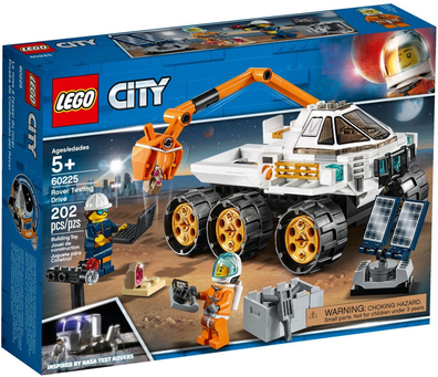 LEGO Set-Rover Testing Drive-Town / City / Space Port-60225-1-Creative Brick Builders